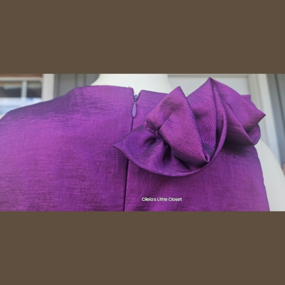 S.L.Fashions Dress, Cocktail, Purple, 12 NWT ✔️ - Picture 9 of 11